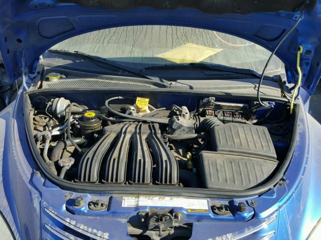 3C4FY58B64T242919 - 2004 CHRYSLER PT CRUISER BLUE photo 7