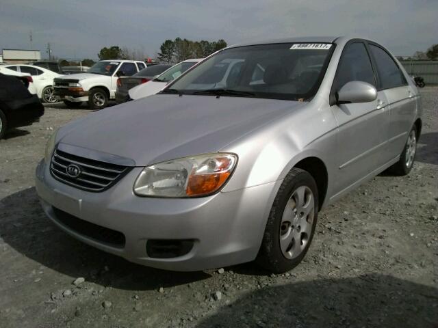 KNAFE121685558972 - 2008 KIA SPECTRA EX SILVER photo 2