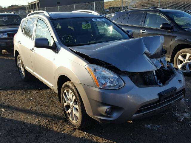 JN8AS5MV3BW283743 - 2011 NISSAN ROGUE S GRAY photo 1