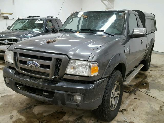 1FTZR45E56PA70957 - 2006 FORD RANGER SUP GRAY photo 2