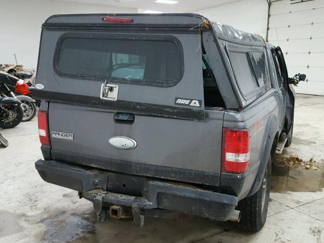 1FTZR45E56PA70957 - 2006 FORD RANGER SUP GRAY photo 4