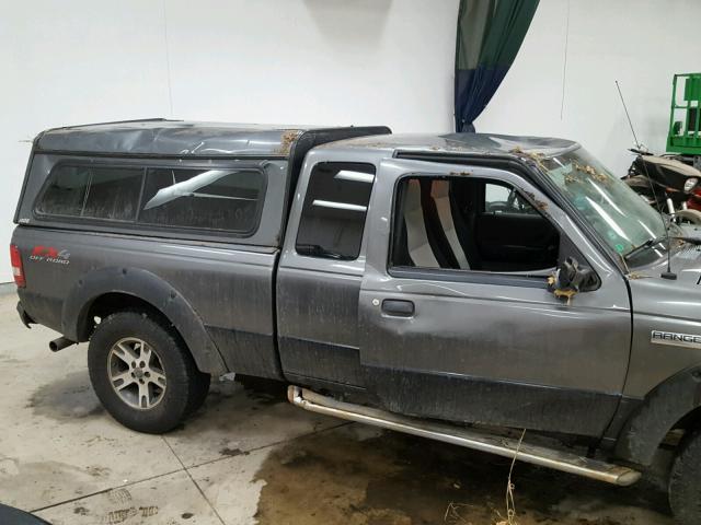 1FTZR45E56PA70957 - 2006 FORD RANGER SUP GRAY photo 9