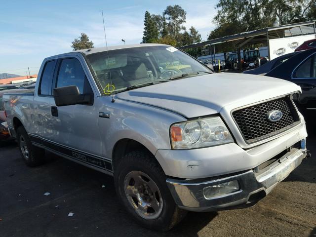 1FTPX12514KD53592 - 2004 FORD F150 SILVER photo 1