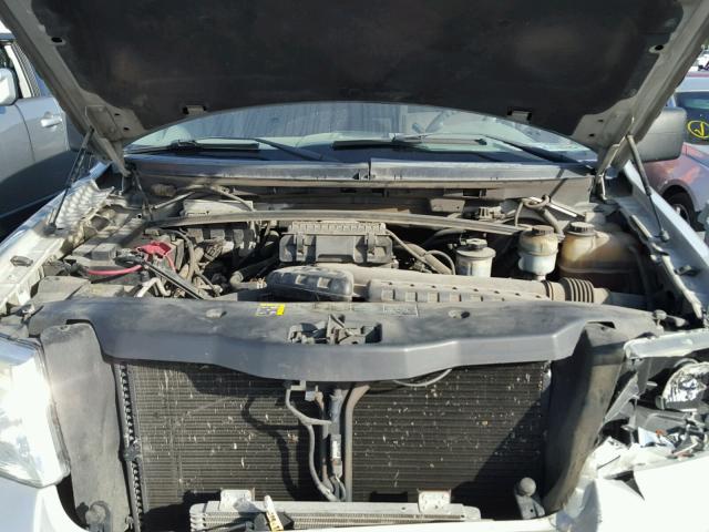 1FTPX12514KD53592 - 2004 FORD F150 SILVER photo 7