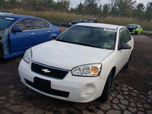 1G1ZS58N08F103211 - 2008 CHEVROLET MALIBU LS თეთრი ფოტო 2