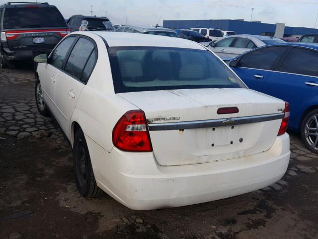 1G1ZS58N08F103211 - 2008 CHEVROLET MALIBU LS თეთრი ფოტო 3