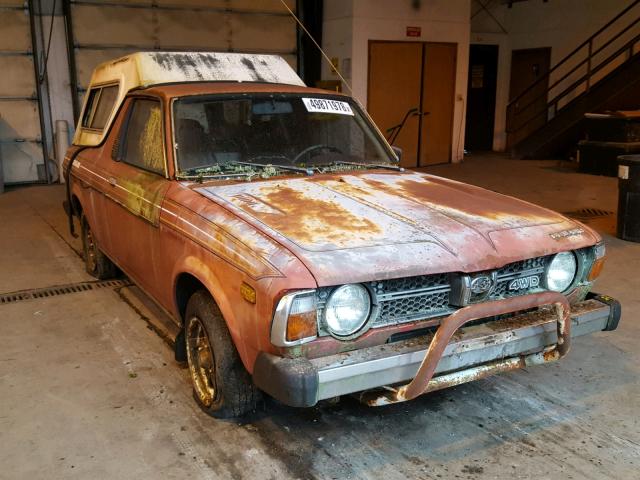 A69L037678 - 1978 SUBARU BRAT BROWN photo 1