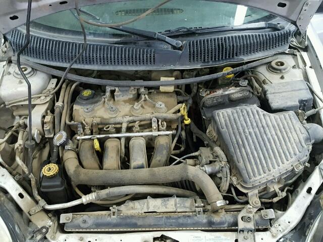 1B3ES46C21D301311 - 2001 DODGE NEON SE GRAY photo 7