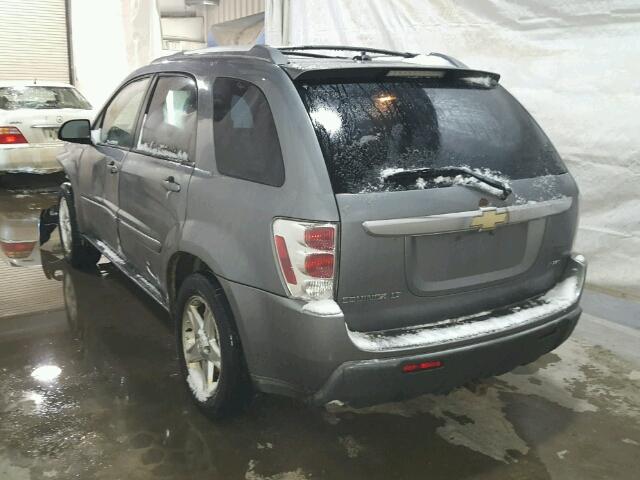 2CNDL73F056098409 - 2005 CHEVROLET EQUINOX LT GRAY photo 3