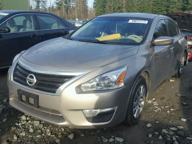 1N4AL3AP6EC166740 - 2014 NISSAN ALTIMA 2.5 TAN photo 2