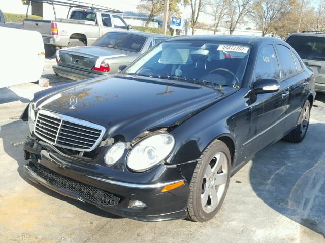 WDBUF56J76A810059 - 2006 MERCEDES-BENZ E 350 BLACK photo 2