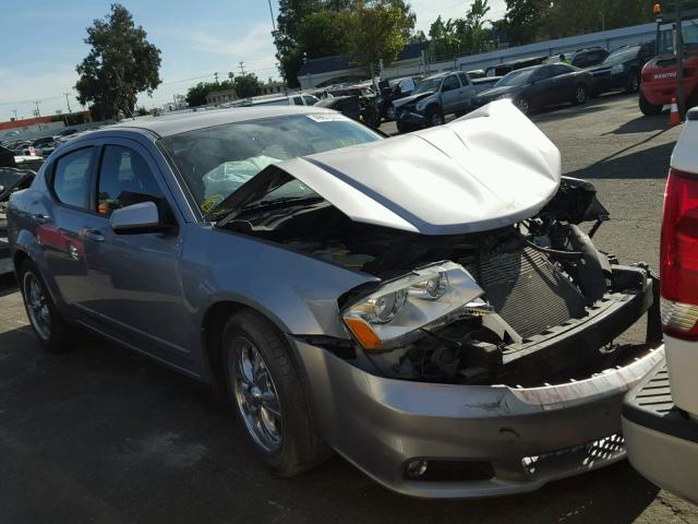 1C3CDZCB4DN740800 - 2013 DODGE AVENGER SX SILVER photo 1