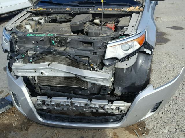 2FMDK3GC7BBB32070 - 2011 FORD EDGE SE SILVER photo 7