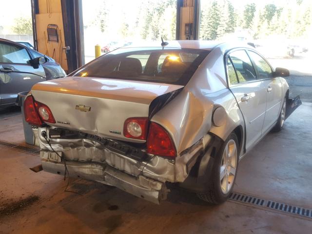 1G1ZA5EU1BF111176 - 2011 CHEVROLET MALIBU LS ვერცხლისფერი ფოტო 4