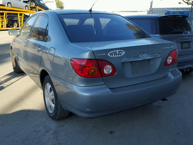 1NXBR32E34Z336101 - 2004 TOYOTA COROLLA CE SILVER photo 3