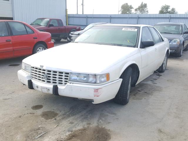 1G6KY5293VU831585 - 1997 CADILLAC SEVILLE ST WHITE photo 2