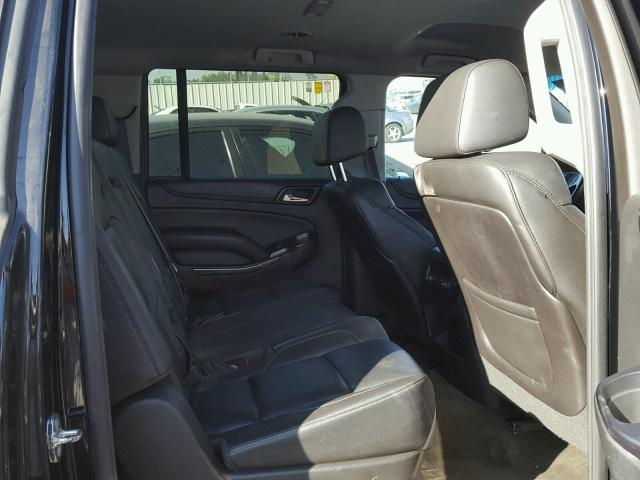 1GNSCJKC2FR277418 - 2015 CHEVROLET SUBURBAN C BLACK photo 6