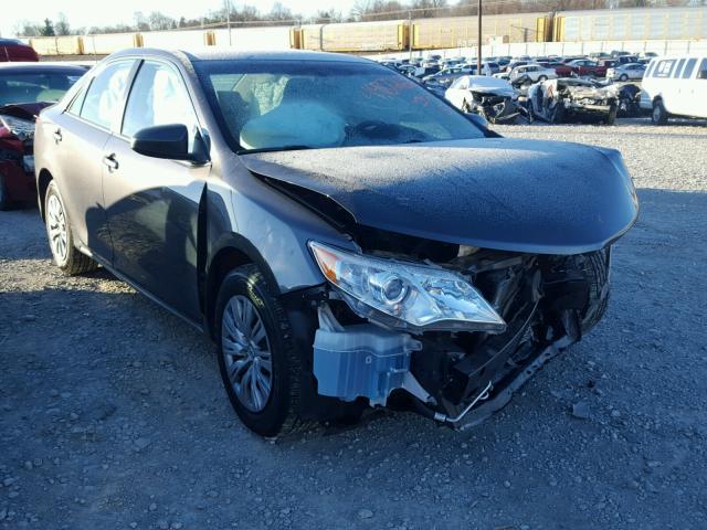 4T1BF1FK3DU274132 - 2013 TOYOTA CAMRY L GRAY photo 1