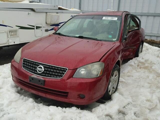 1N4AL11D36C101033 - 2006 NISSAN ALTIMA S RED photo 2