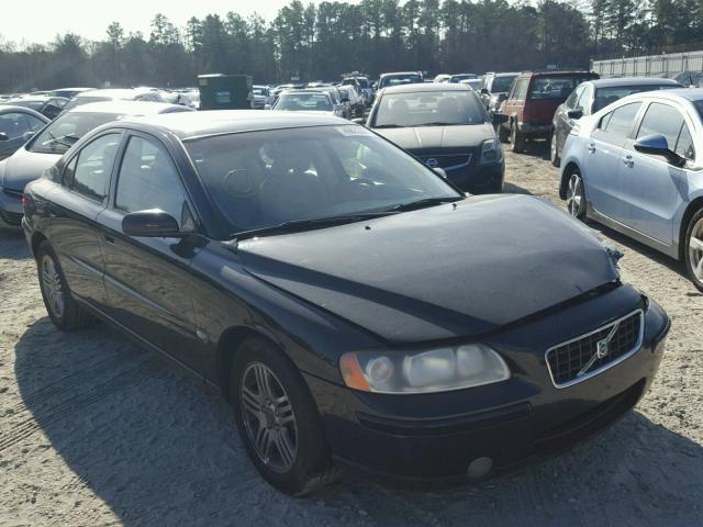 YV1RS592862516150 - 2006 VOLVO S60 2.5T BLACK photo 1