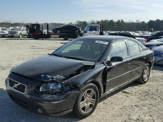 YV1RS592862516150 - 2006 VOLVO S60 2.5T BLACK photo 2