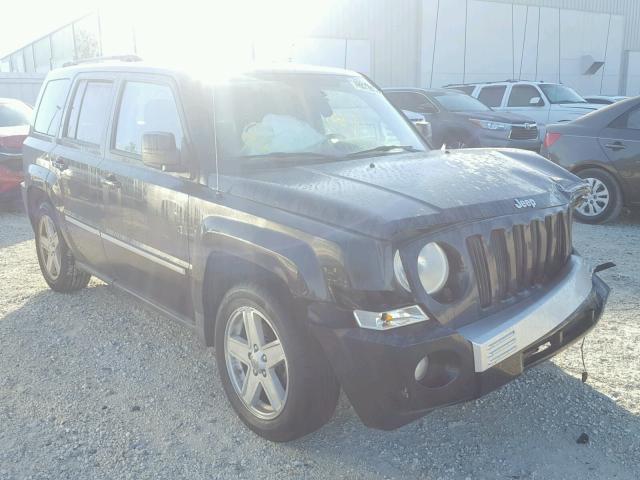 1J4NT4GB9AD504028 - 2010 JEEP PATRIOT LI BLACK photo 1