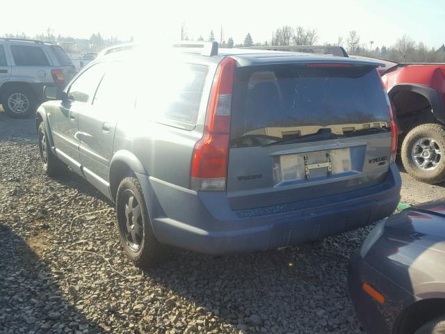 YV1SZ58D021058815 - 2002 VOLVO V70 XC BLUE photo 3