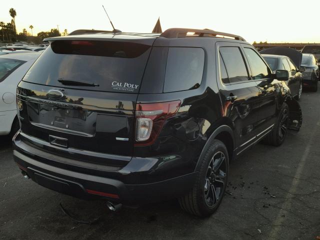 1FM5K8GT0FGB67565 - 2015 FORD EXPLORER S BLACK photo 3