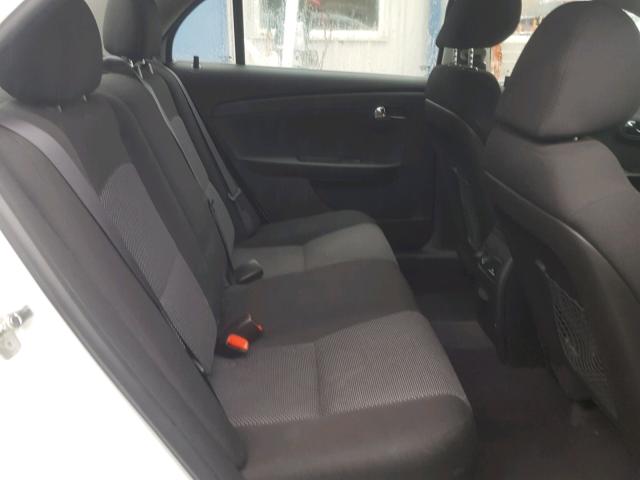 1G1ZC5EU7CF257304 - 2012 CHEVROLET MALIBU 1LT WHITE photo 6