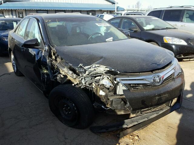 4T4BF1FK3ER374190 - 2014 TOYOTA CAMRY L BLACK photo 1