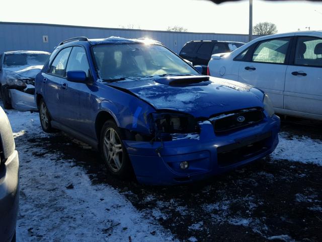 JF1GG29634G808746 - 2004 SUBARU IMPREZA WR BLUE photo 1