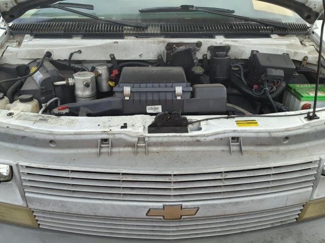 1GCDL19W81B147792 - 2001 CHEVROLET ASTRO WHITE photo 7