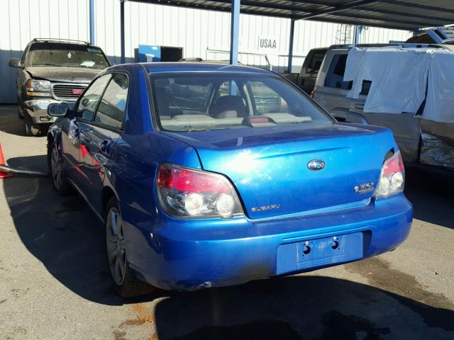 JF1GD79636G503076 - 2006 SUBARU IMPREZA WR BLUE photo 3