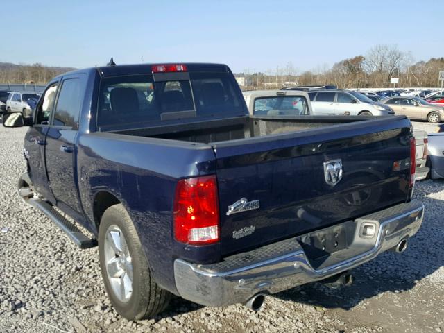 1C6RR6LM9GS383053 - 2016 RAM 1500 SLT BLUE photo 3