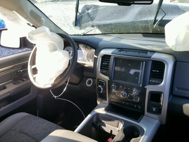 1C6RR6LM9GS383053 - 2016 RAM 1500 SLT BLUE photo 9