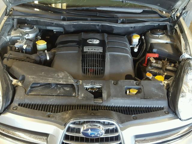 4S4WX85C064411953 - 2006 SUBARU B9 TRIBECA GRAY photo 7