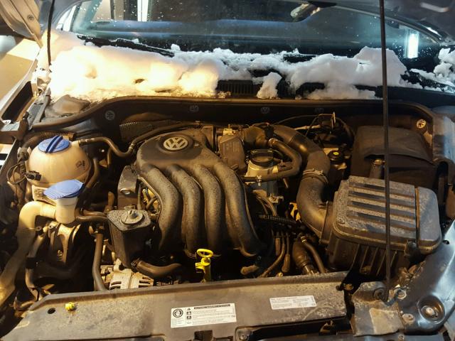 3VW2K7AJ2EM332624 - 2014 VOLKSWAGEN JETTA BASE 灰色 照片 7