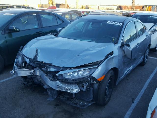 2HGFC2F56GH576926 - 2016 HONDA CIVIC LX SILVER photo 2