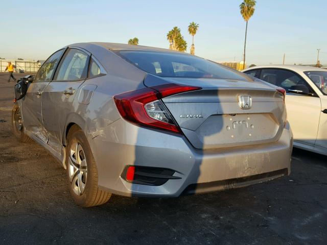 2HGFC2F56GH576926 - 2016 HONDA CIVIC LX SILVER photo 3