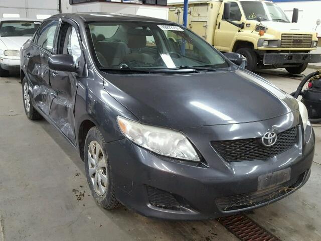 JTDBL40E69J031196 - 2009 TOYOTA COROLLA BA GRAY photo 1