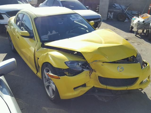 JM1FE173040114880 - 2004 MAZDA RX8 YELLOW photo 1