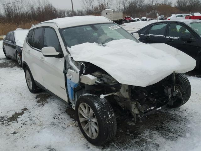 5UXWX9C57D0A17256 - 2013 BMW X3 XDRIVE2 WHITE photo 1