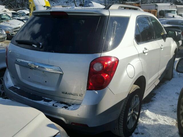 2CNFLEEW4A6207278 - 2010 CHEVROLET EQUINOX LT SILVER photo 4