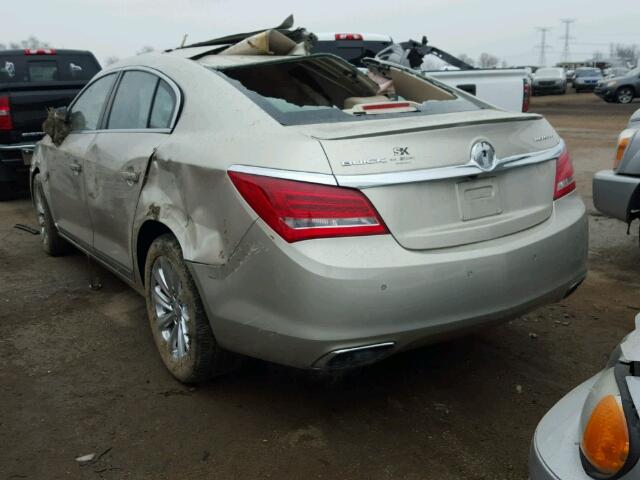 1G4GB5G36GF153829 - 2016 BUICK LACROSSE BEIGE photo 3