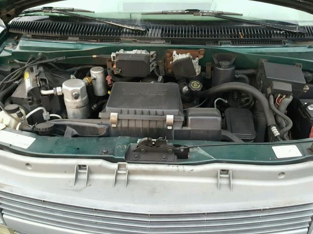 1GNDM19W7TB181634 - 1996 CHEVROLET ASTRO GREEN photo 7