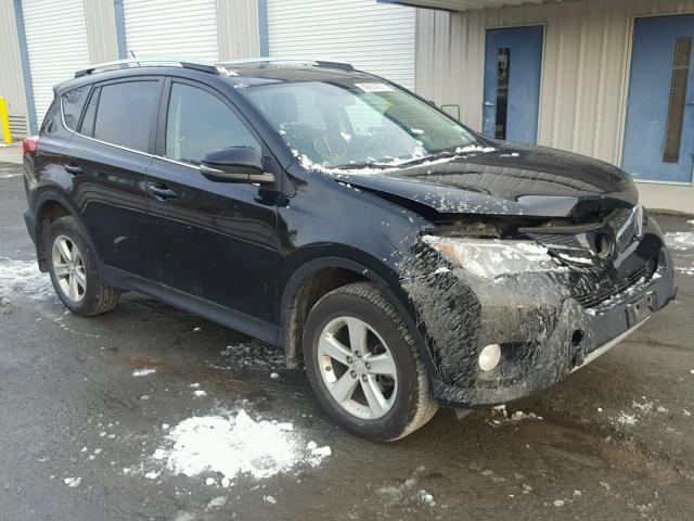 2T3RFREVXDW013077 - 2013 TOYOTA RAV4 XLE BLACK photo 1