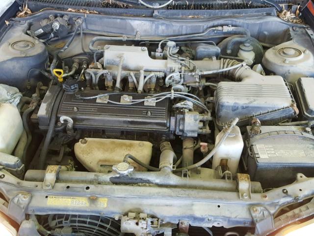 1Y1SK5265VZ439520 - 1997 GEO PRIZM BASE BLUE photo 7