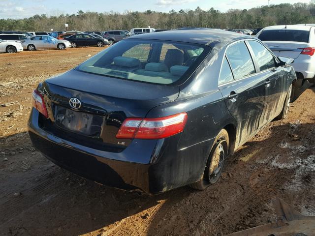 4T1BE46K99U899078 - 2009 TOYOTA CAMRY BASE BLACK photo 4