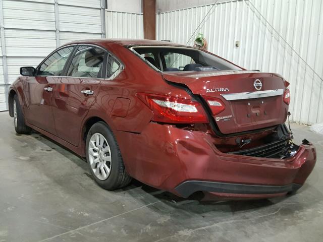 1N4AL3APXHN338650 - 2017 NISSAN ALTIMA 2.5 RED photo 3