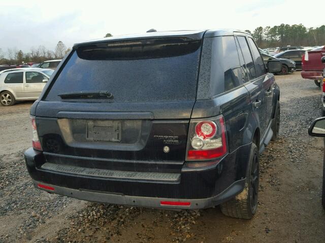 SALSF2D42BA711706 - 2011 LAND ROVER RANGE ROVE BLACK photo 4